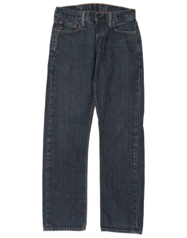Levi's Herre 514 Straight Slim Jeans W29 L32 Blå Bomuld