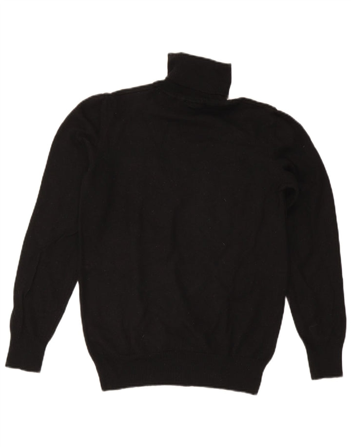 Murphy & Nye Dame Roll Neck Jumper Sweater UK 14 Large Black