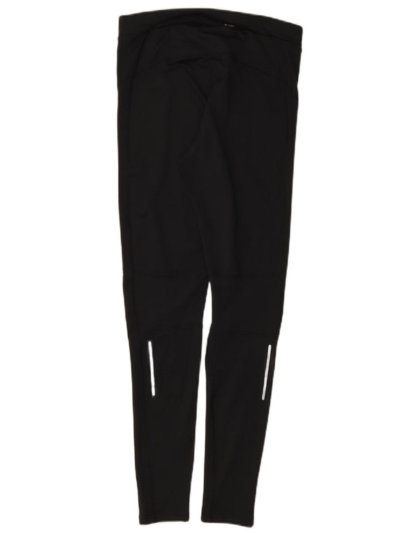 Marks & Spencer Womens Leggings UK 12 Medium Black Polyester