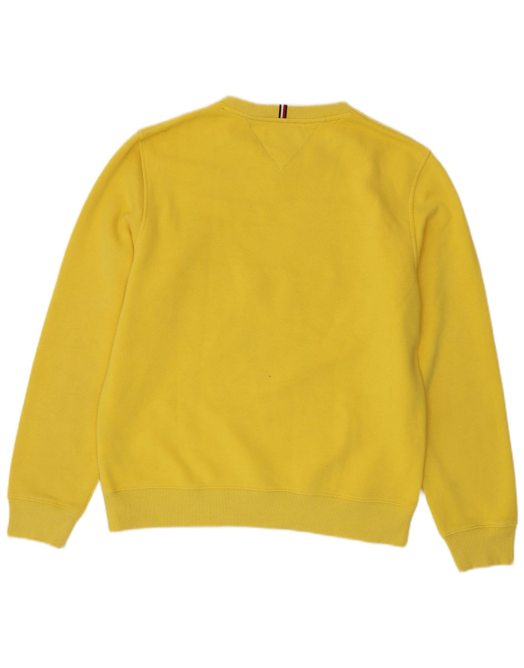 Tommy Hilfiger Herre Grafisk Sweatshirt Jumper Medium Gul Bomuld