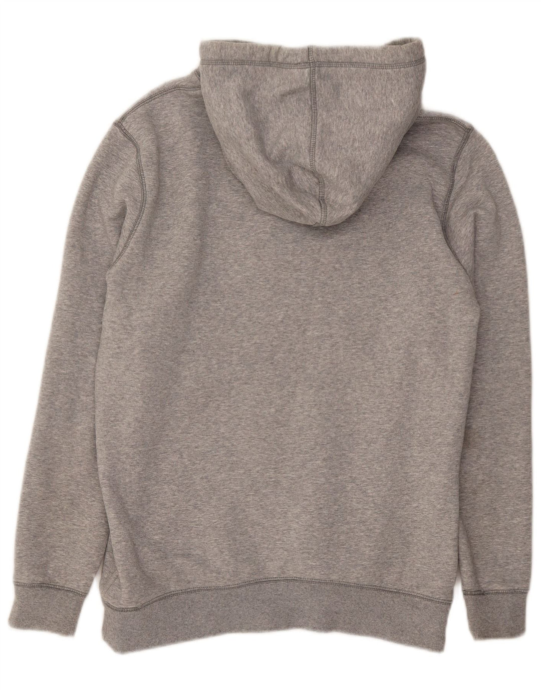 JACK WILLS Mens Graphic Hoodie Jumper Small Grey Cotton