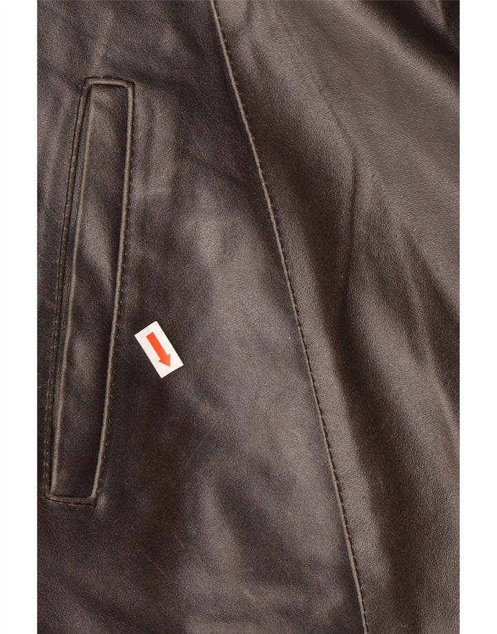 SORBINO Herre læderjakke UK 42 XL Grå