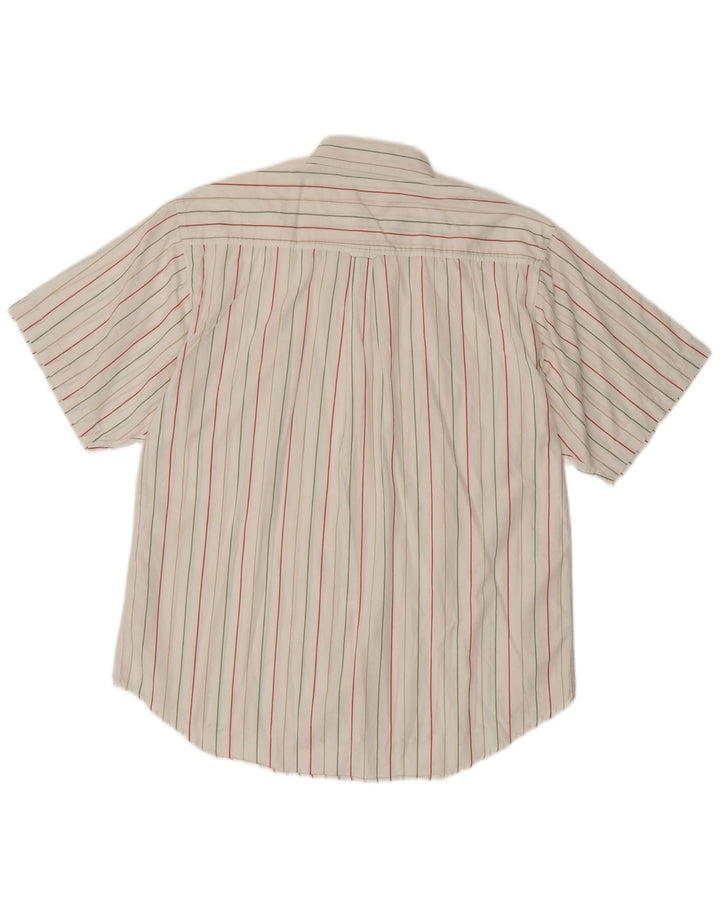 Fila Kortærmet Herreskjorte Medium Hvidstribet