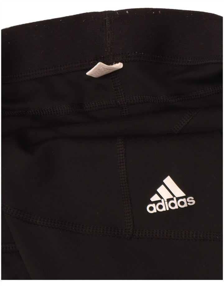 Adidas Womens Climalite Leggings UK 8 Small Black