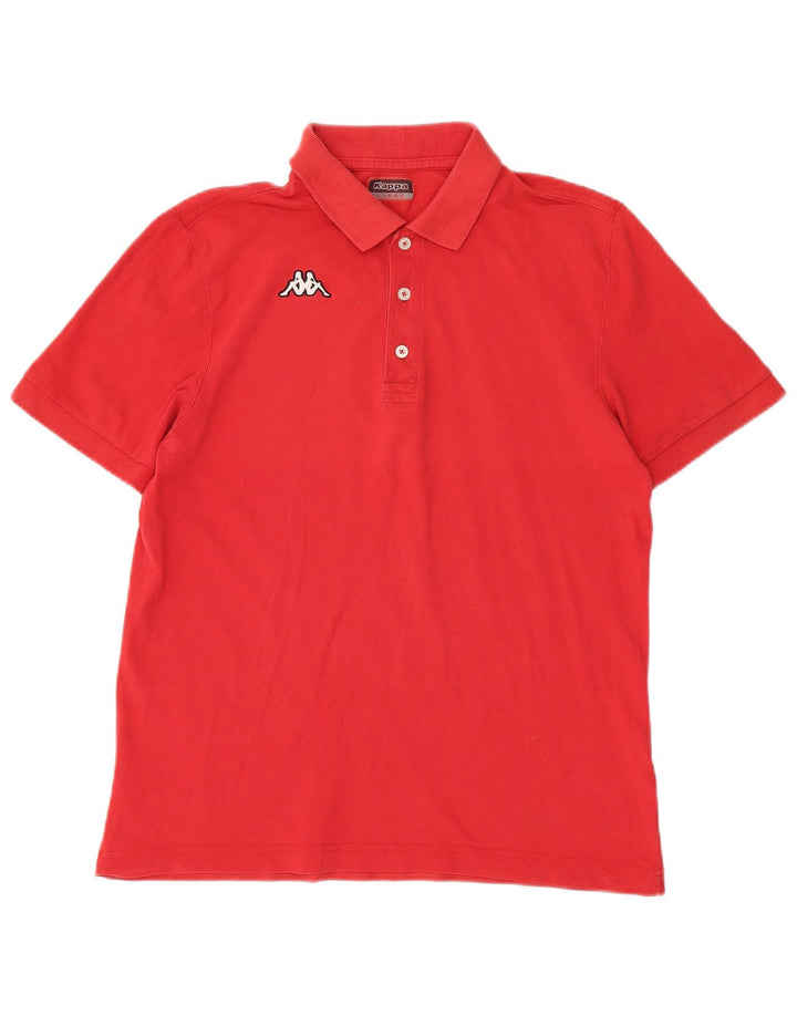 Kappa herre polo skjorte stor rød