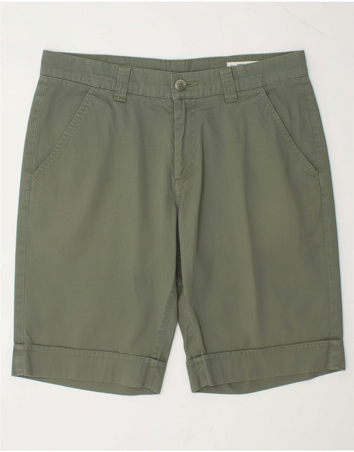 RIFLE Mens Chino Shorts W34 Large  Green