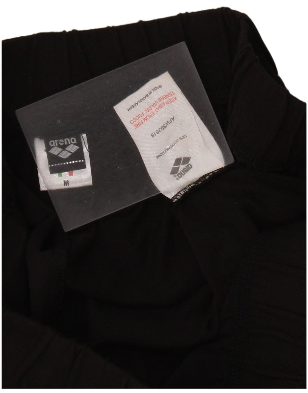 Arena Dame Sports Shorts UK 14 Medium Sort Bomuld