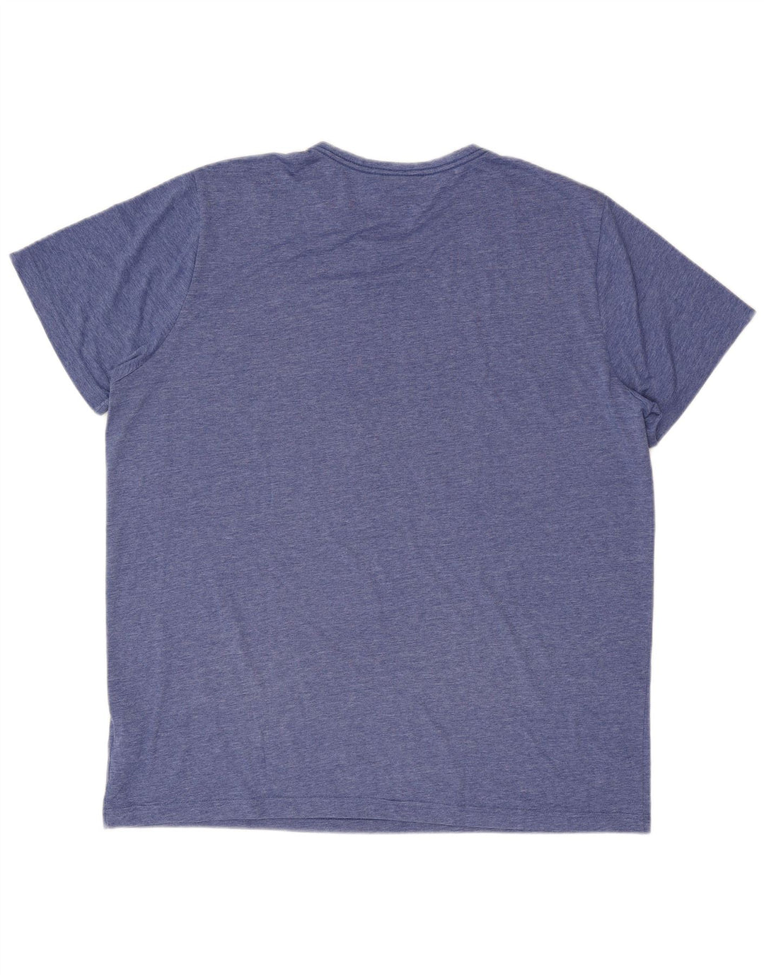 Puma Herre grafisk T-shirt Top 2XL Blå Flecked Polyester