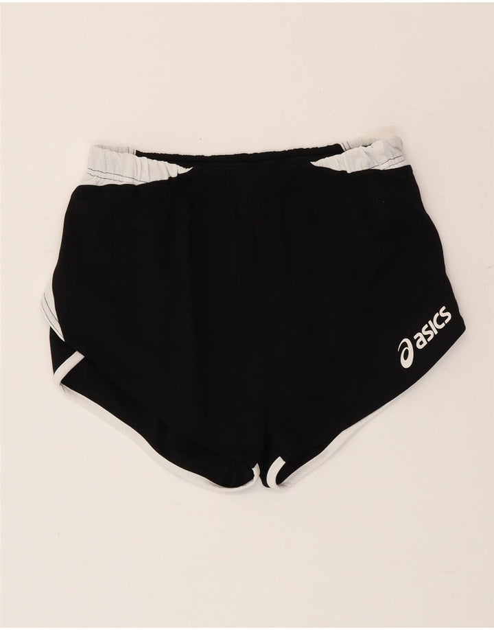 Asics Sportsshorts til kvinder UK 12 Medium Sort Colourblock Polyester