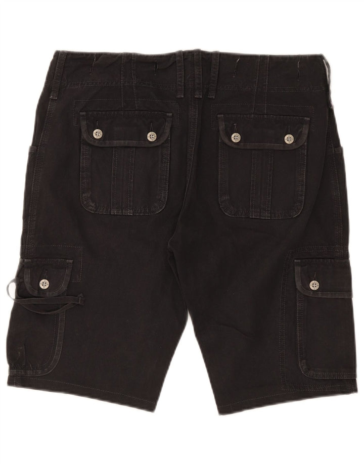 Tænk Pink Dame Cargo Shorts IT 46 Large W34 Grå Bomuld