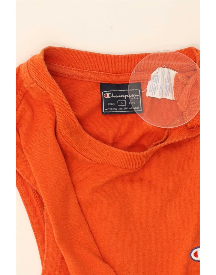 Champion Herrevest Top Small Orange Cotton