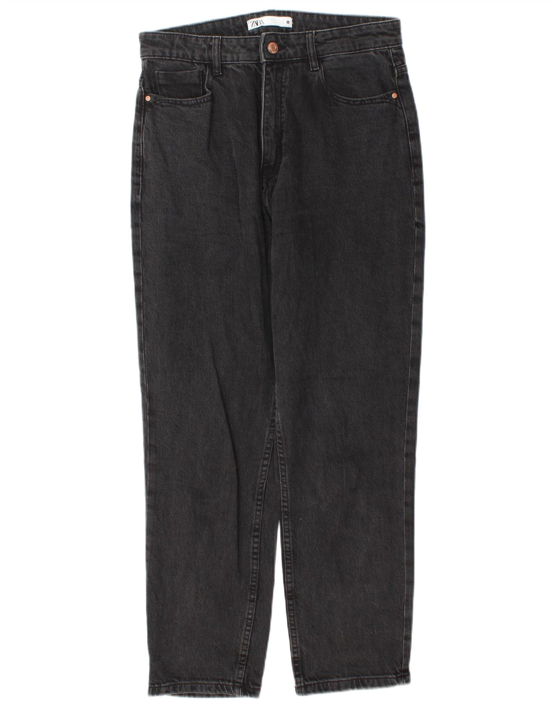 Zara Womens Tapered Jeans EU 40 Medium W30 L28 Grå
