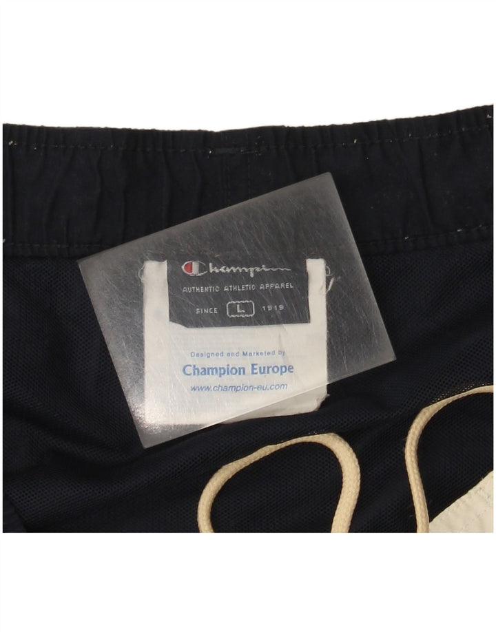 Champion Badeshorts til mænd store marineblå polyester