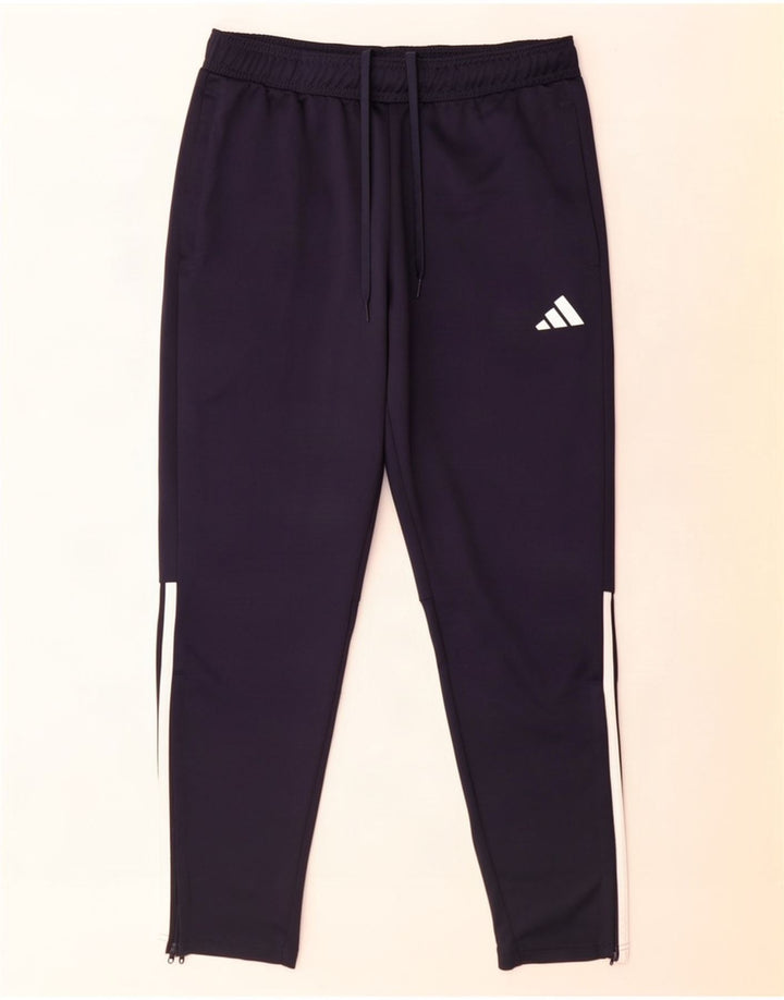 Adidas Aeroready træningsdragt bukser til mænd store marineblå polyester