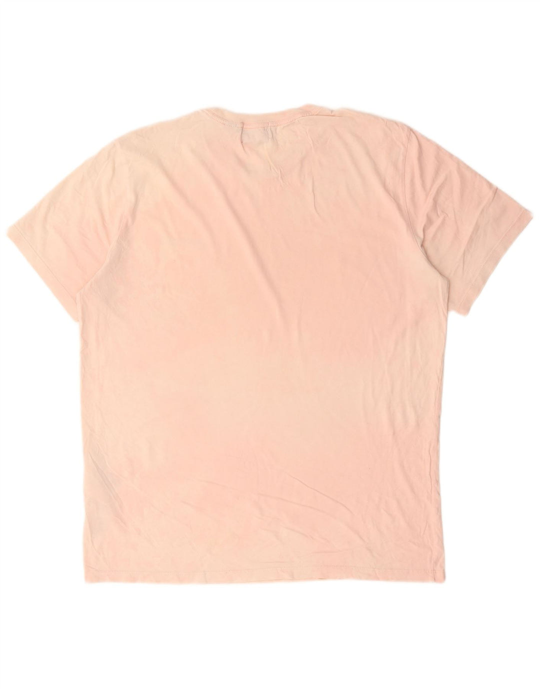 Dockers Herre Slim T-Shirt Top Stor Pink Bomuld