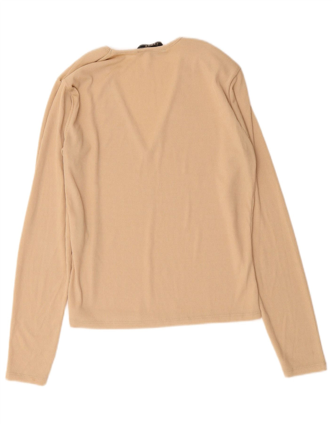Lipsy Dame Top Langærmet UK 14 Medium Beige Polyester