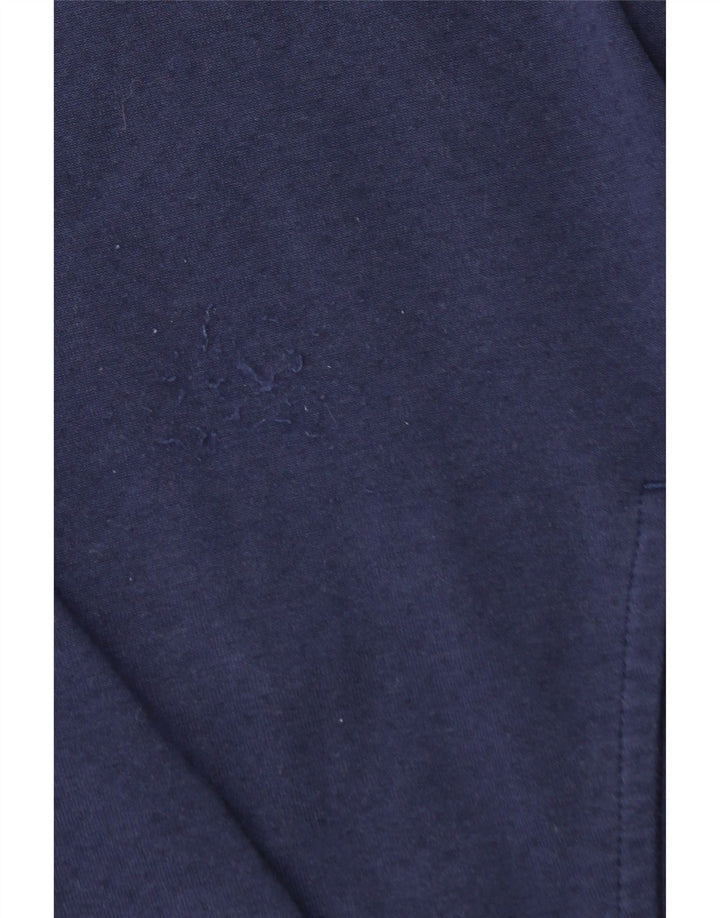 PUMA Mens Graphic Zip Hoodie Sweater Medium Navy Blue Vintage Puma and Second-Hand Puma from Messina Hembry 