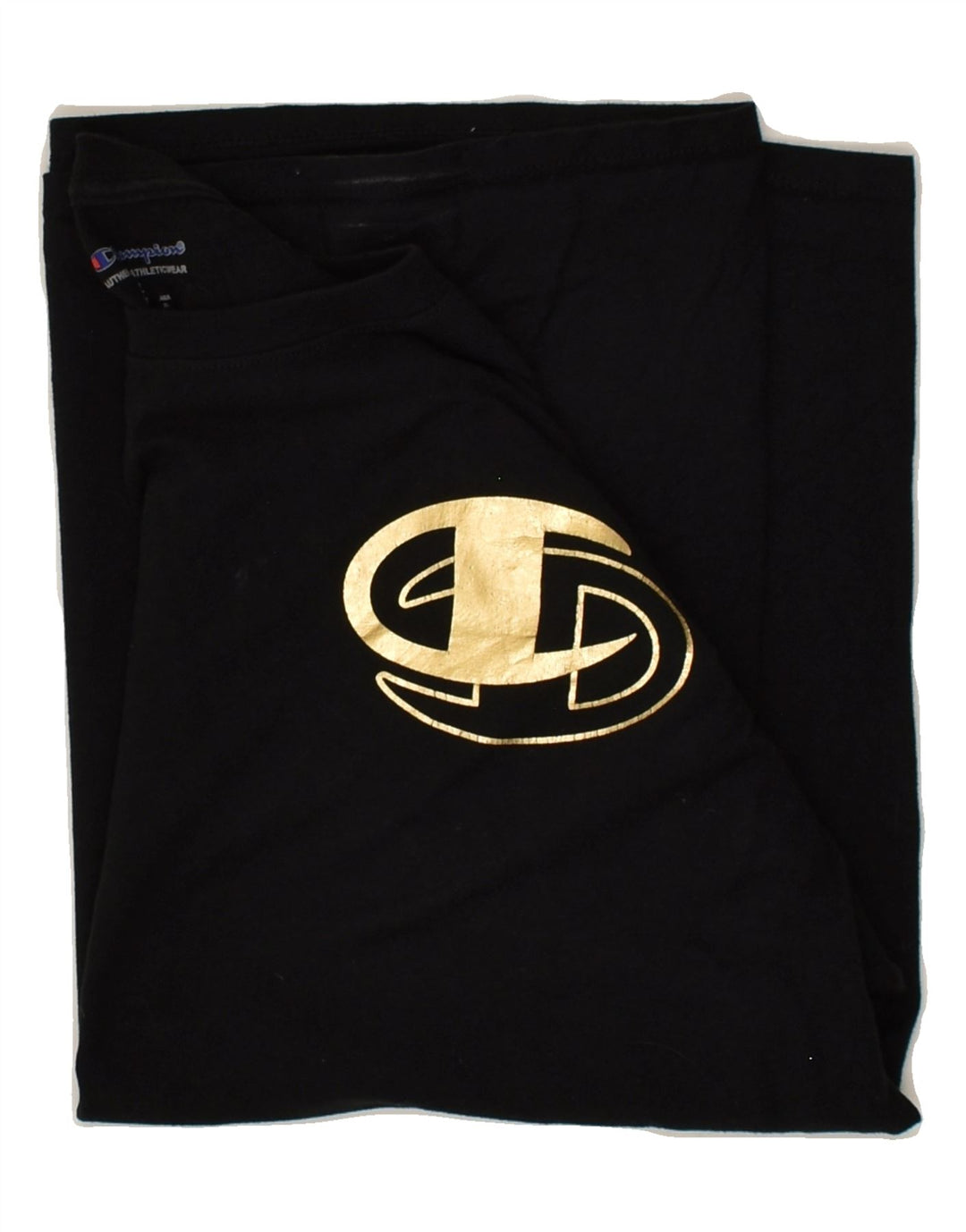 CHAMPION Mens Graphic T-Shirt Top Large Black Cotton Vintage Champion and Second-Hand Champion from Messina Hembry 