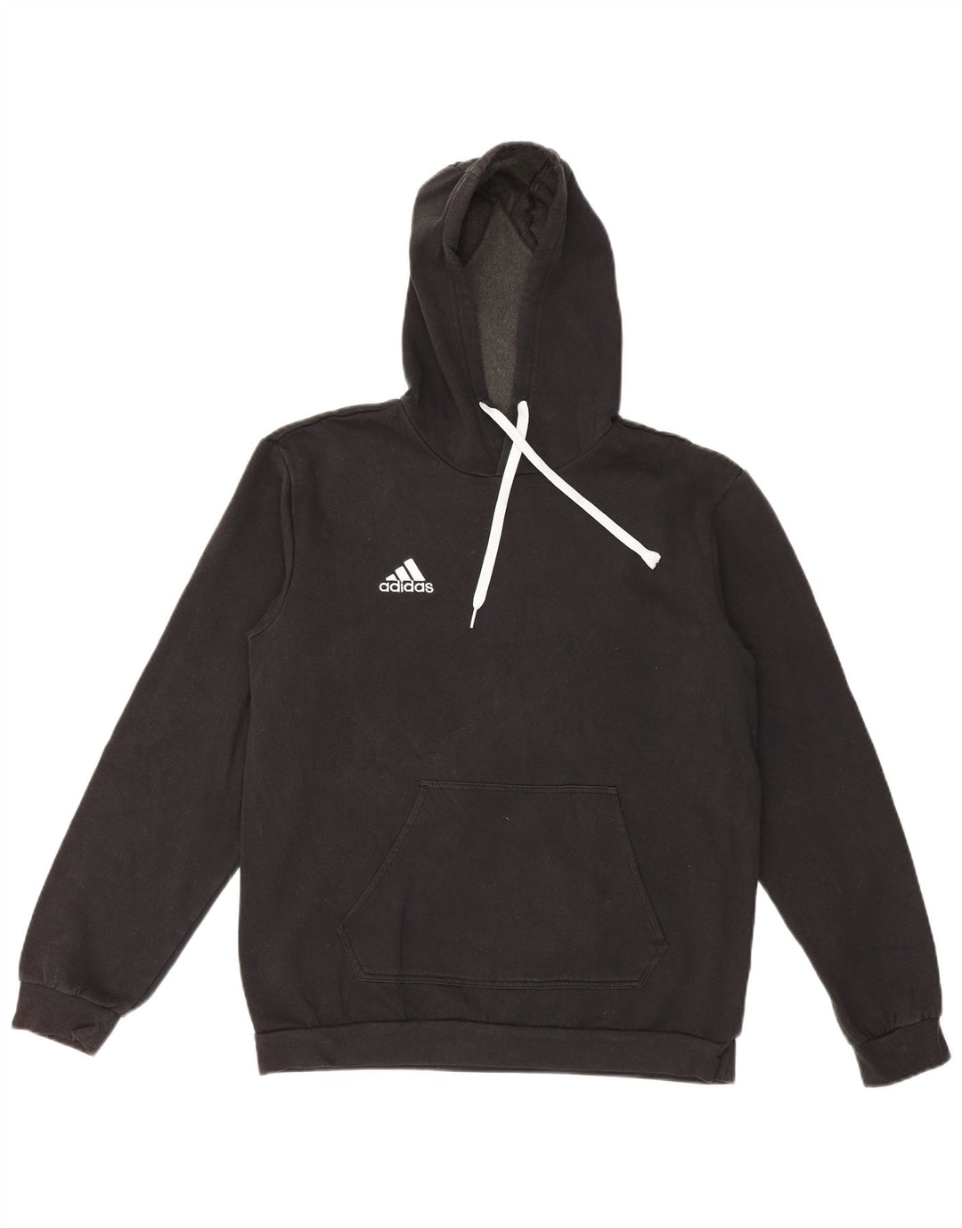 Adidas Herre hættetrøje Jumper Medium Sort Bomuld