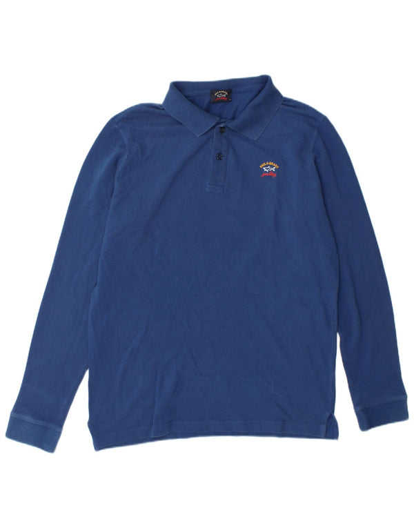 Paul & Shark Herre Yachting Langærmet Polo Shirt Medium Blue