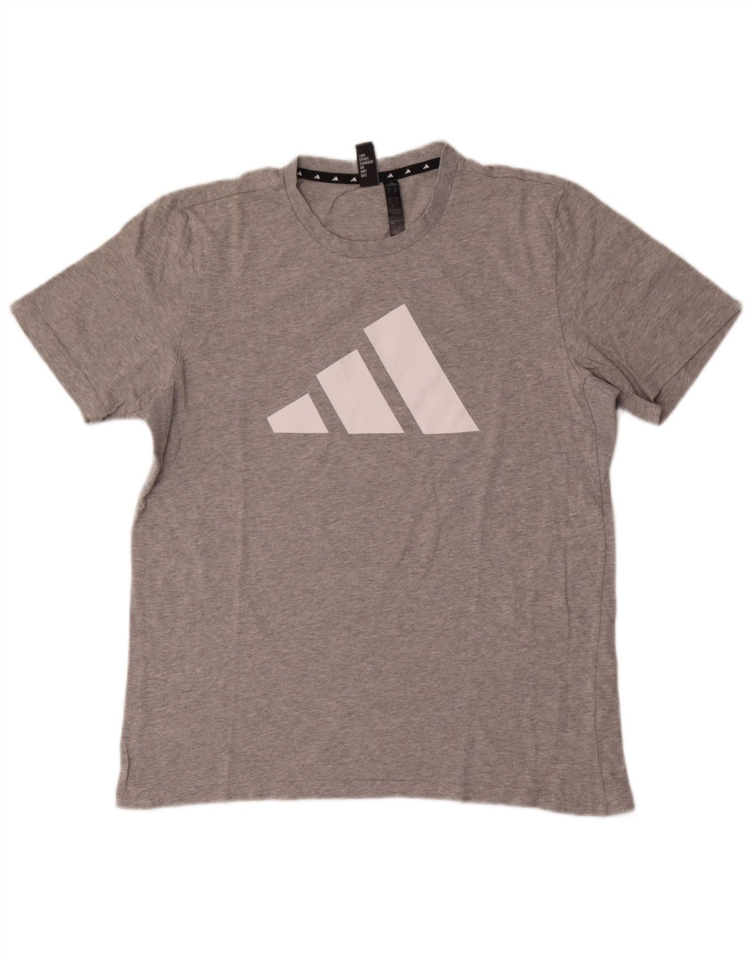 Adidas Herre grafisk T-shirt top mellemgrå
