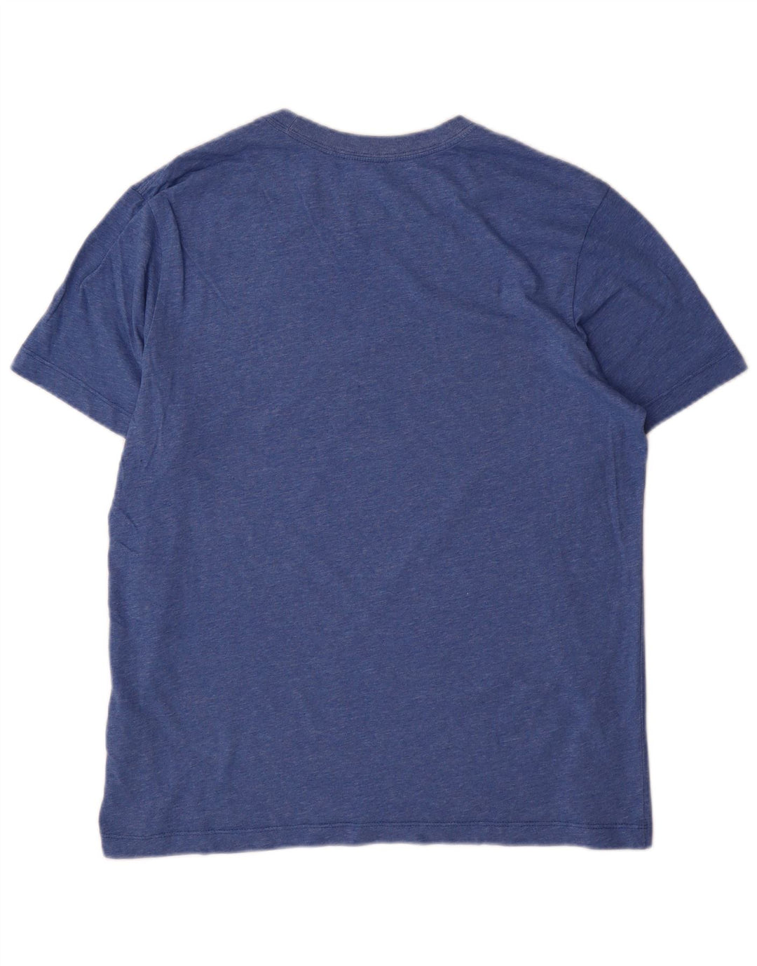 Nike Herre Dri Fit T-shirt Top Medium Blue Flecked Bomuld