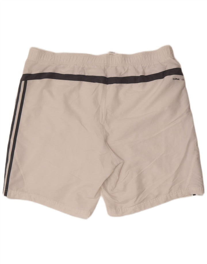 Adidas Herre Climacool Sport Shorts 2XL Hvid Polyester