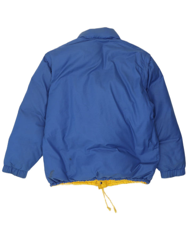 Ciesse Piumini Herre hættepolstret jakke UK 42 XL Blå Colourblock