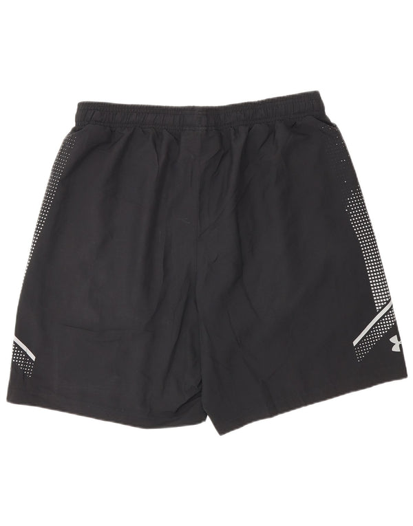Under Armour Herre sportsshorts Large Black Colourblock Polyester