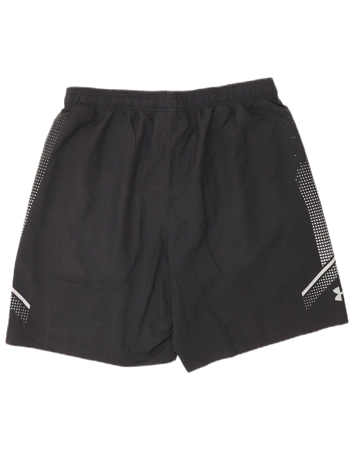 Under Armour Herre sportsshorts Large Black Colourblock Polyester