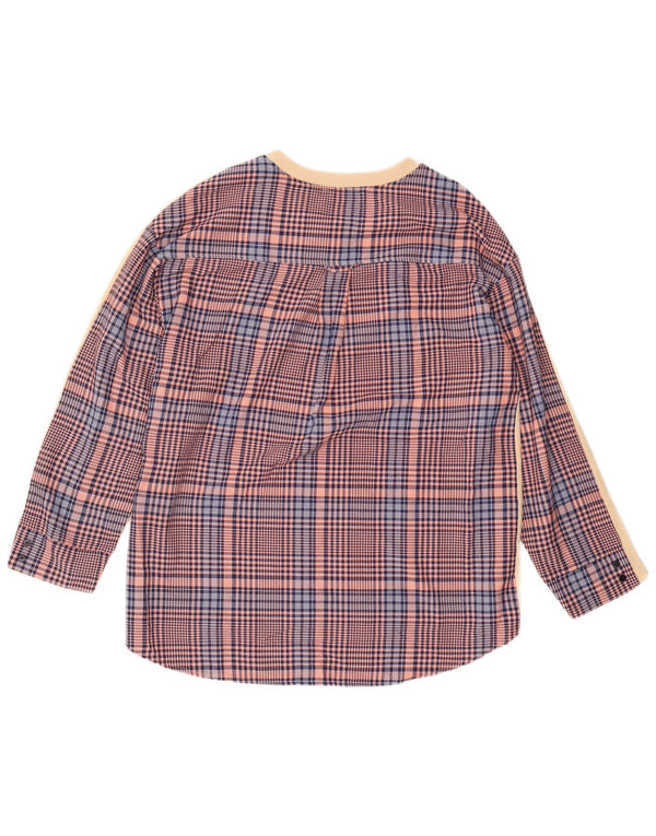 ZARA Loose Fit Sweatshirt Jumper UK 14 Medium Beige Colourblock