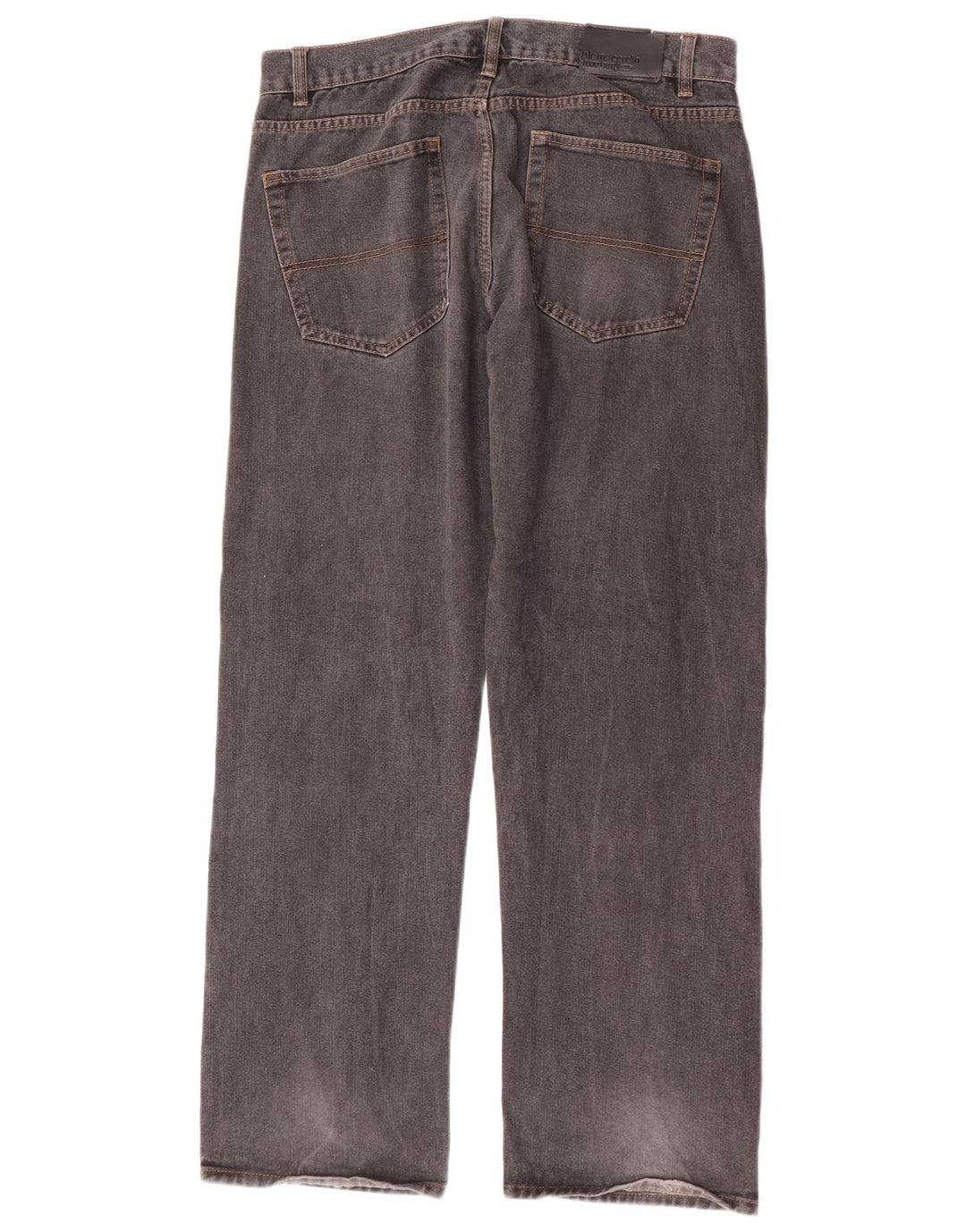 Pierre Cardin Straight Jeans til mænd W36 L30 Grå bomuld