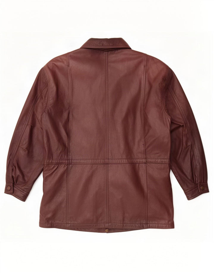 Montes Herre Læderjakke UK 44 2XL Brun