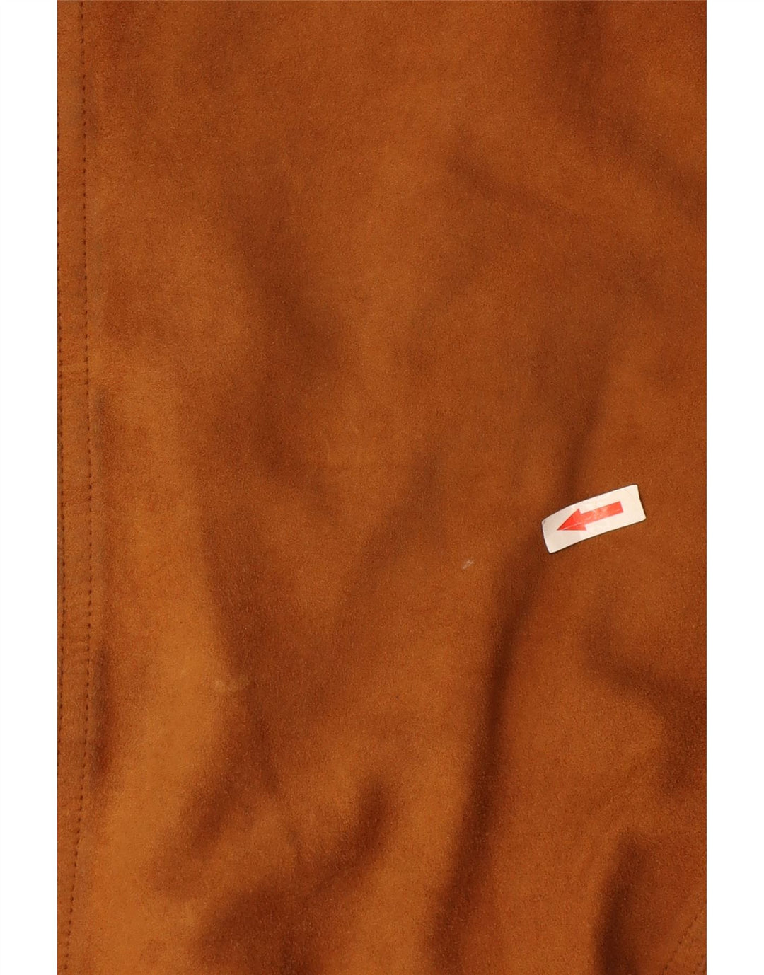 Vintage herre ruskind bomberjakke IT 48 medium brunt læder