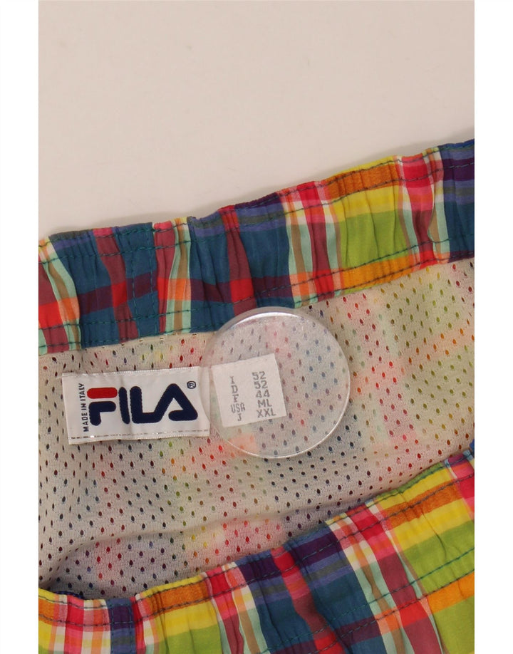 Fila Badeshorts til mænd IT 52 Stor flerfarvet tern