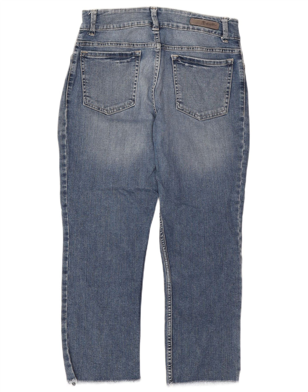 WRANGLER Dame Crop Skinny Jeans W28 L24 Blå