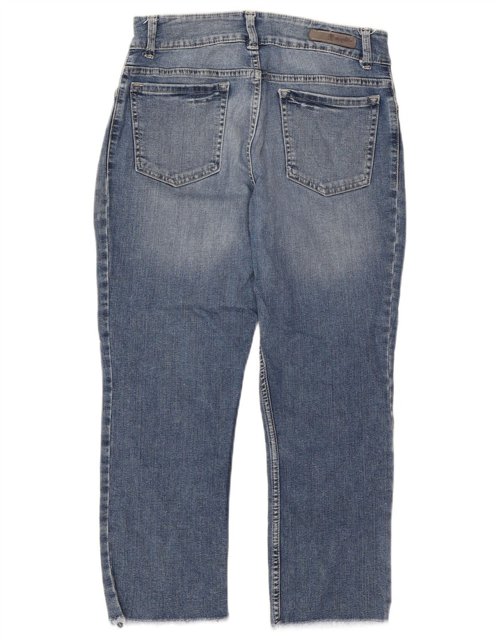 WRANGLER Dame Crop Skinny Jeans W28 L24 Blå