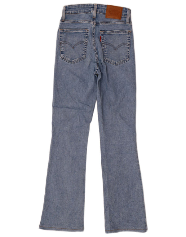 Levi's Dame 725 High Rise Bootcut Jeans W24 L28 Blå Bomuld