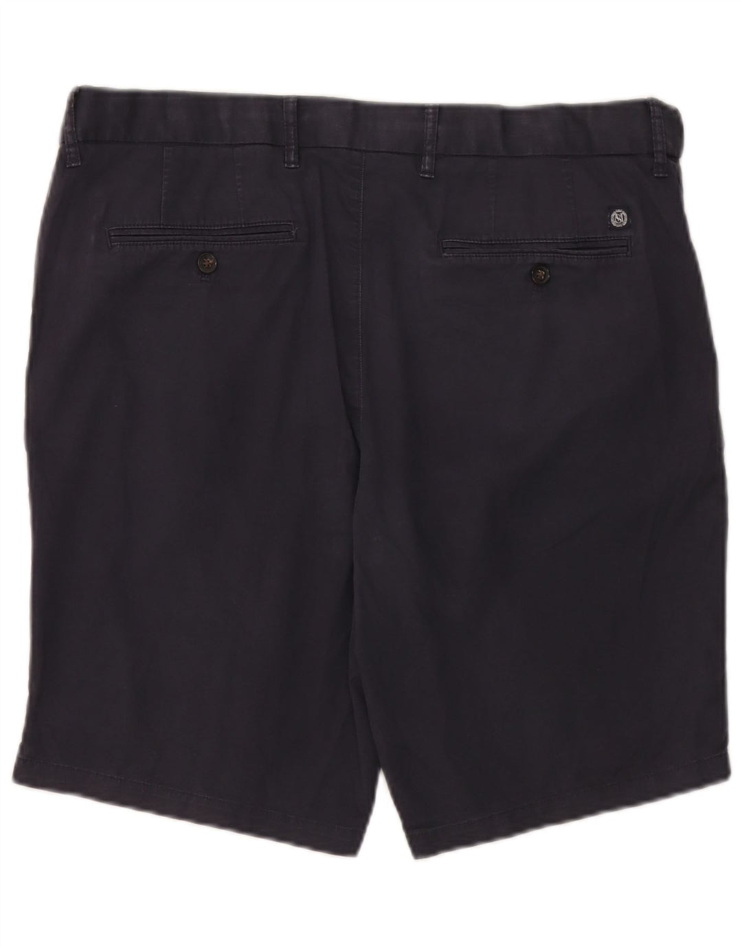 Marks & Spencer Herre Chino Shorts W36 Large Navy Blue Bomuld