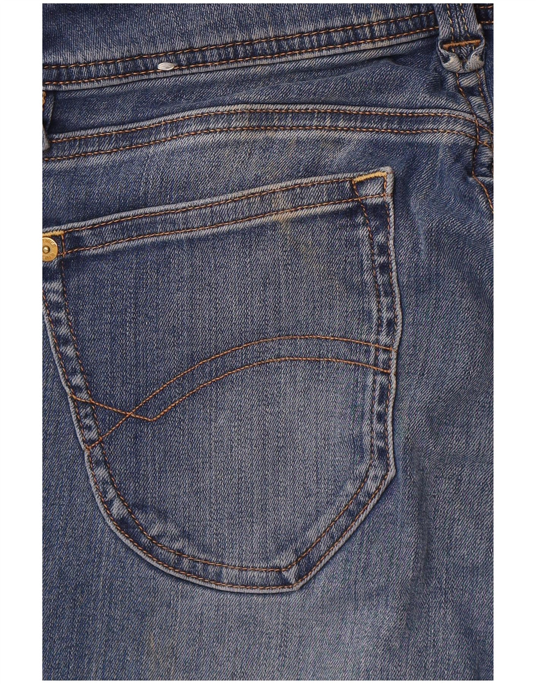 TOMMY HILFIGER Womens Straight Jeans W28 L30 Blue