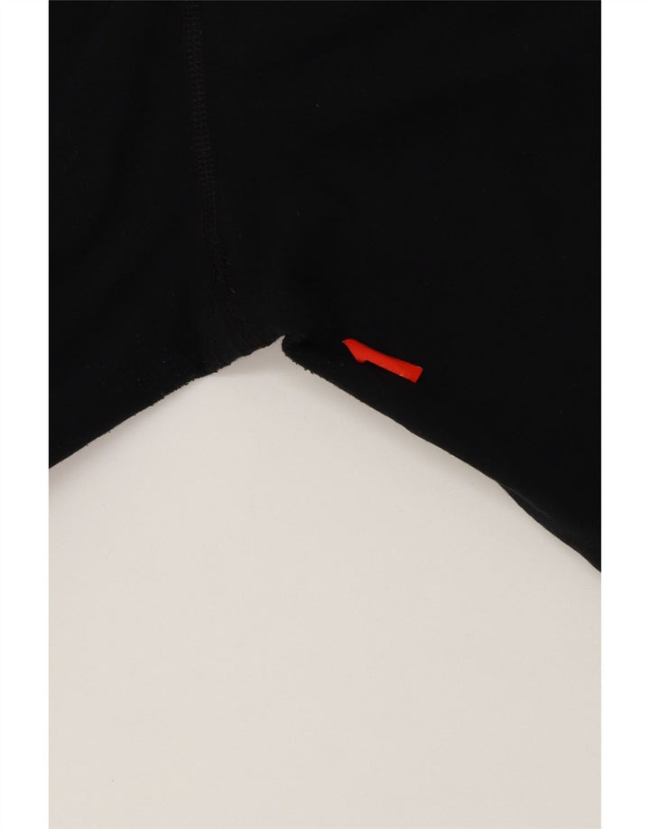 CHAMPION Womens Graphic Leggings UK 16 Large  Black Cotton Vintage Champion and Second-Hand Champion from Messina Hembry 