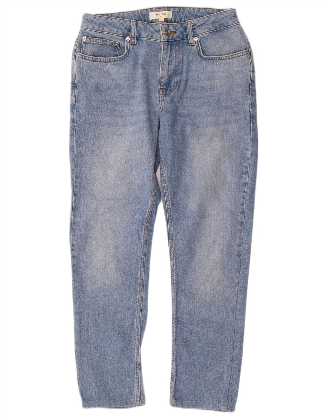 Reiss koniske jeans til kvinder W28 L27 Blå