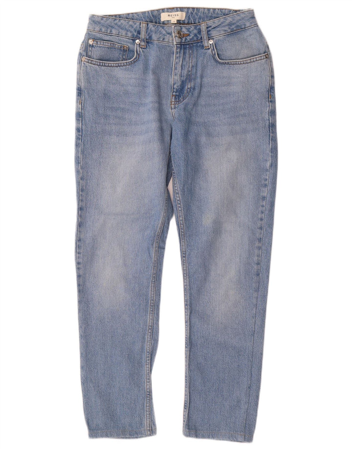 Reiss koniske jeans til kvinder W28 L27 Blå