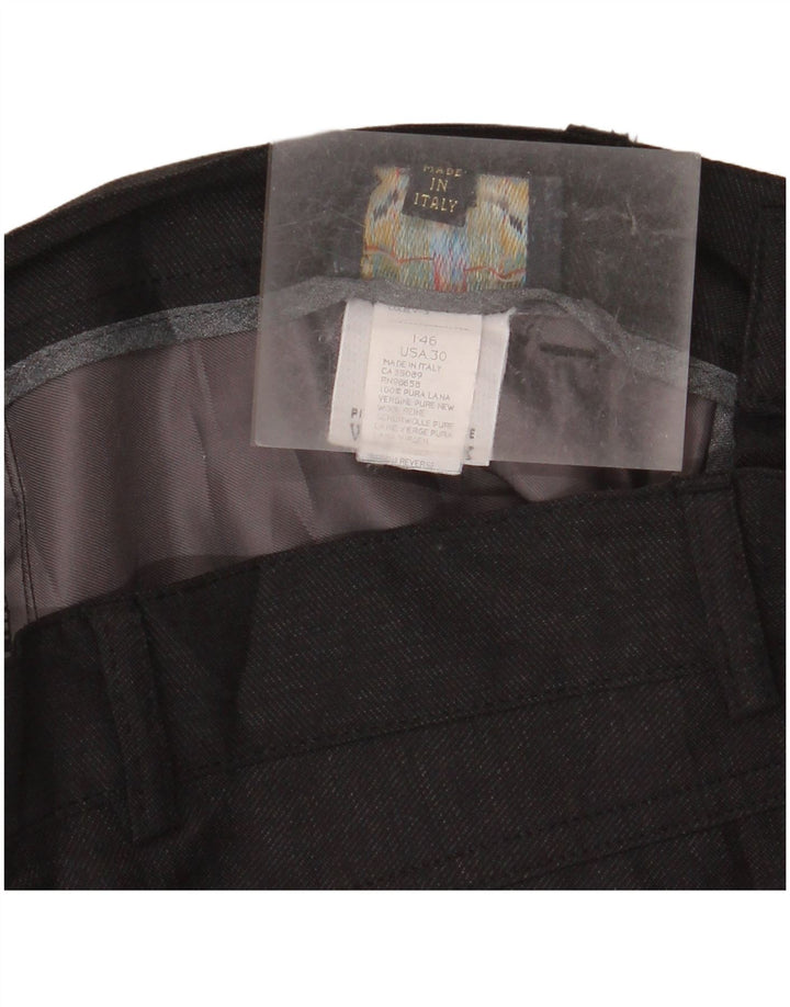 Amerigo Vespucci Herre Lige Casual Bukser IT 46 Small W30 L30 Sort