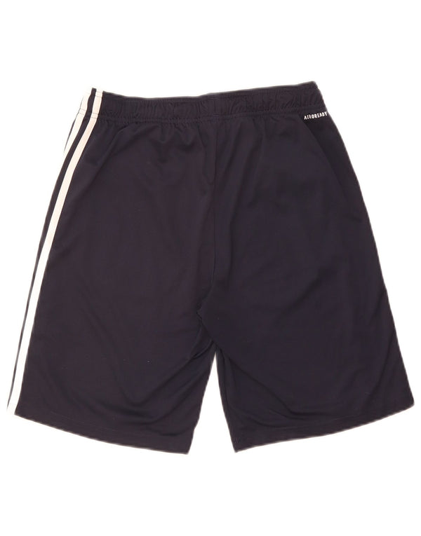 Adidas Boys Aeroready Sports Shorts 15-16 år Navy Blue Polyester