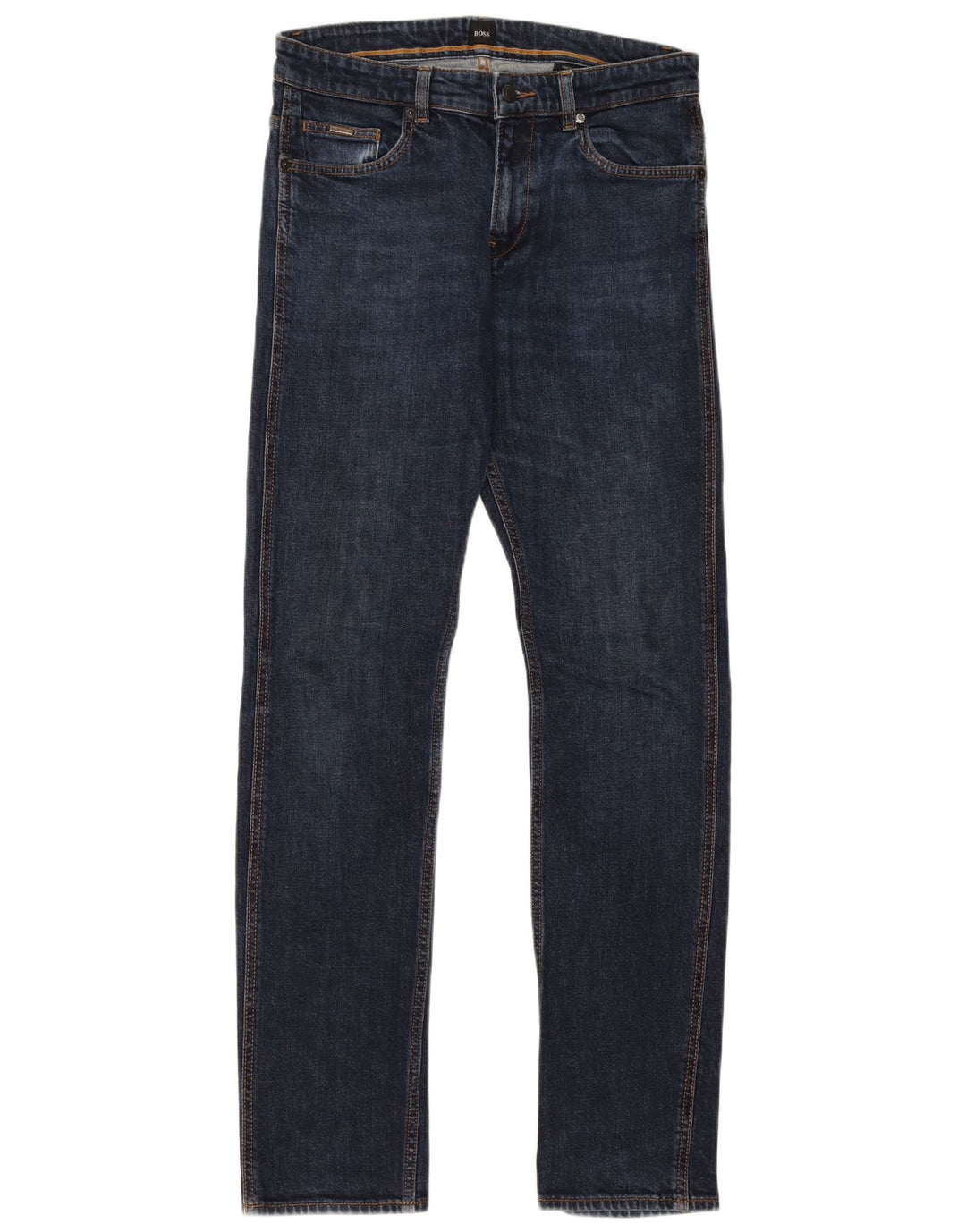Hugo Boss Slim Jeans til mænd W32 L33 Marineblå