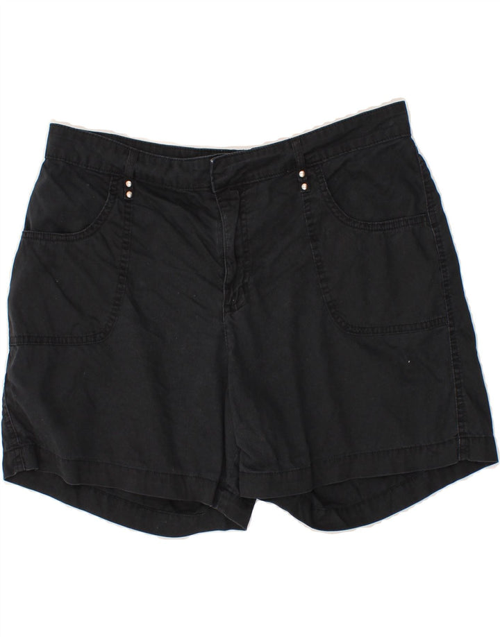 LEE Womens Casual Shorts US 14 XL W36  Black Cotton Vintage Lee and Second-Hand Lee from Messina Hembry 