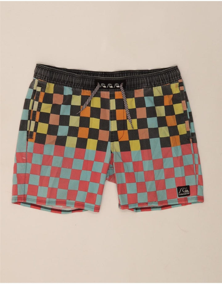 Quiksilver Badeshorts til mænd Medium Flerfarvet geometrisk polyester