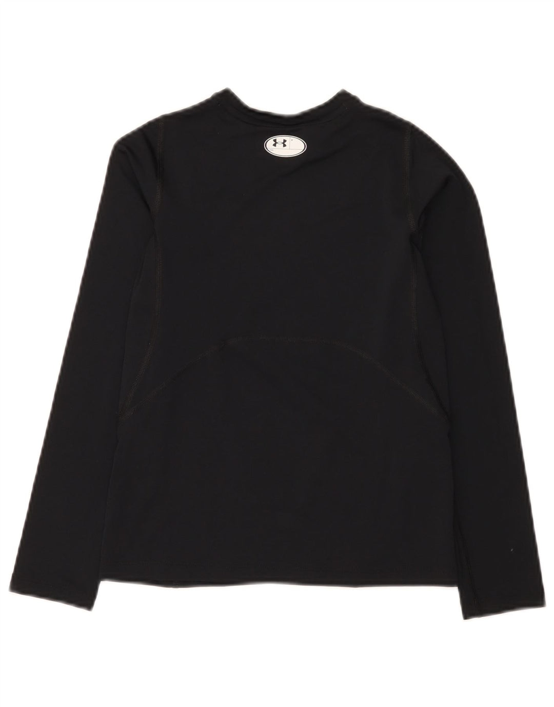 Under Armour Boys Heat Gear Top Langærmet 9-10 år Medium Sort