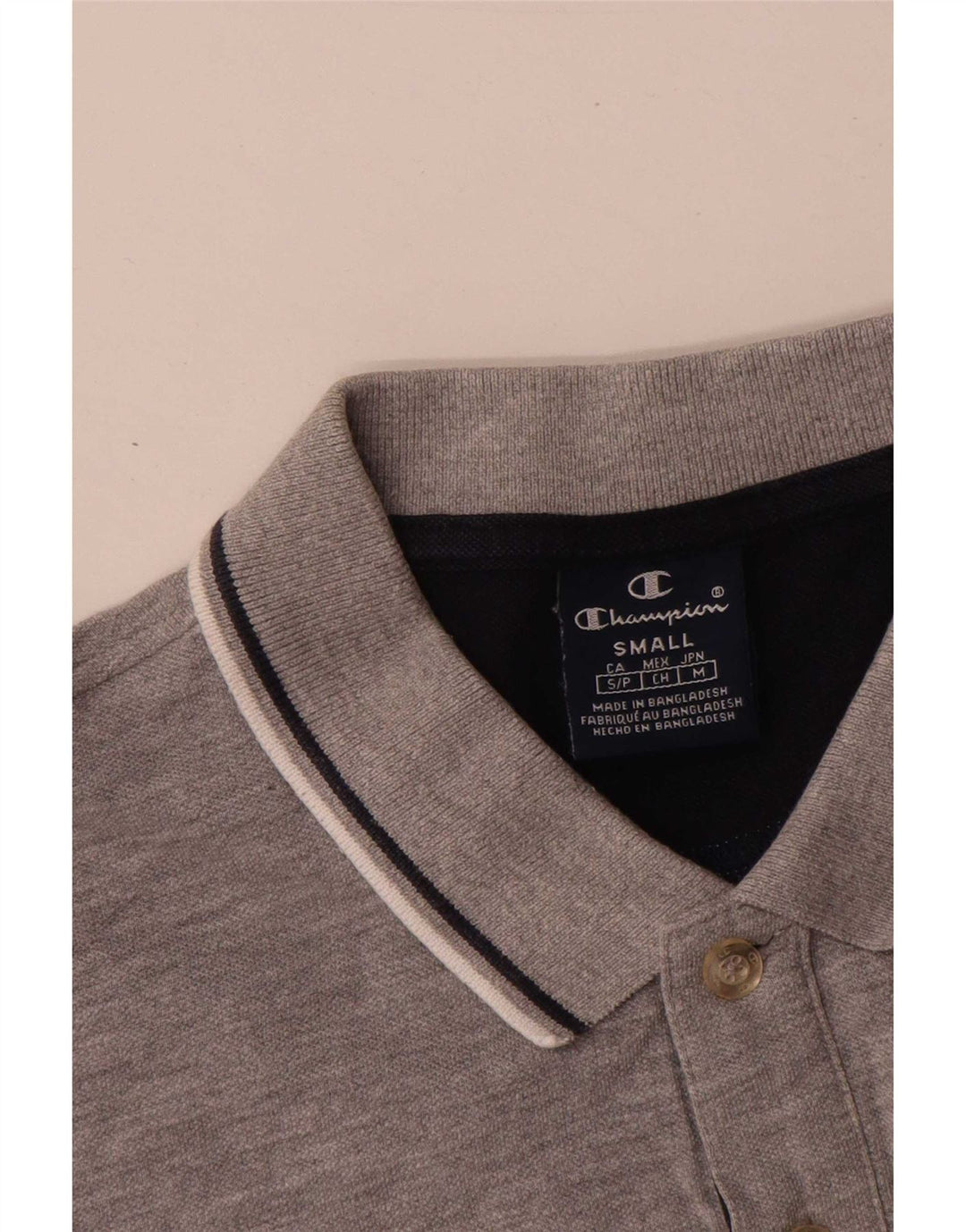 Champion herre polo shirt lille grå